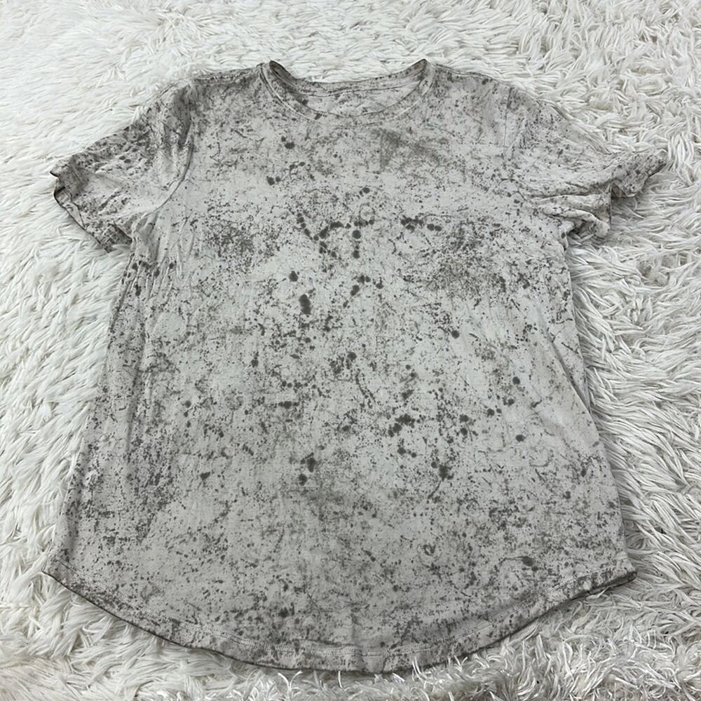 Lululemon Love Crew T-Shirt Cirrus Wash White Opal Raw Linen Rover